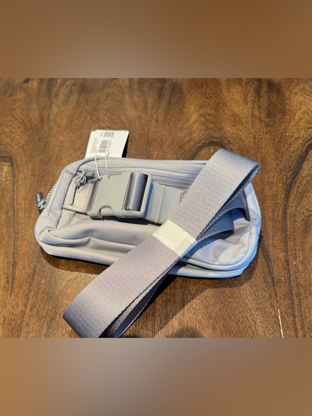 Lululemon NWT Light blue/ grey Crossbody Pouch - Picture 3 of 5